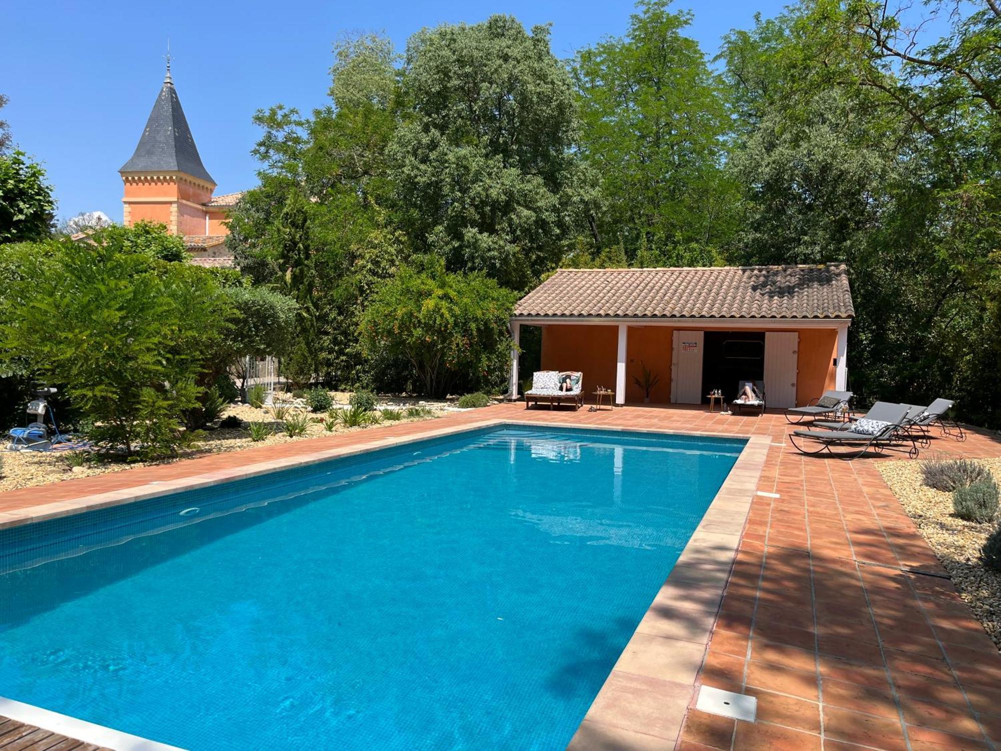 Chateau De Roquelune Pézenas Buitenkant foto