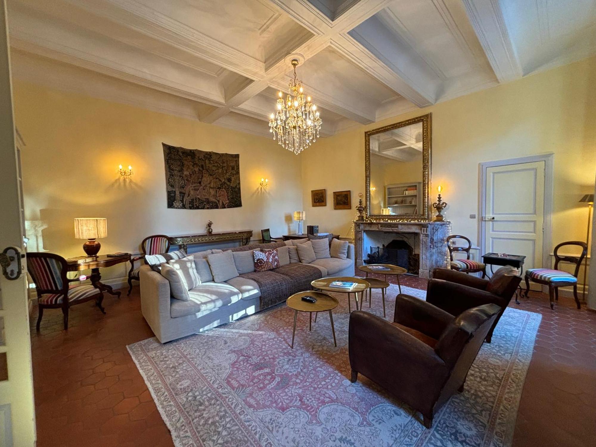 Chateau De Roquelune Pézenas Buitenkant foto