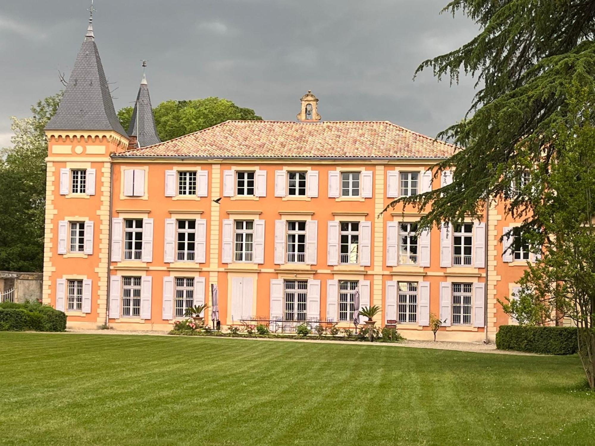 Chateau De Roquelune Pézenas Buitenkant foto